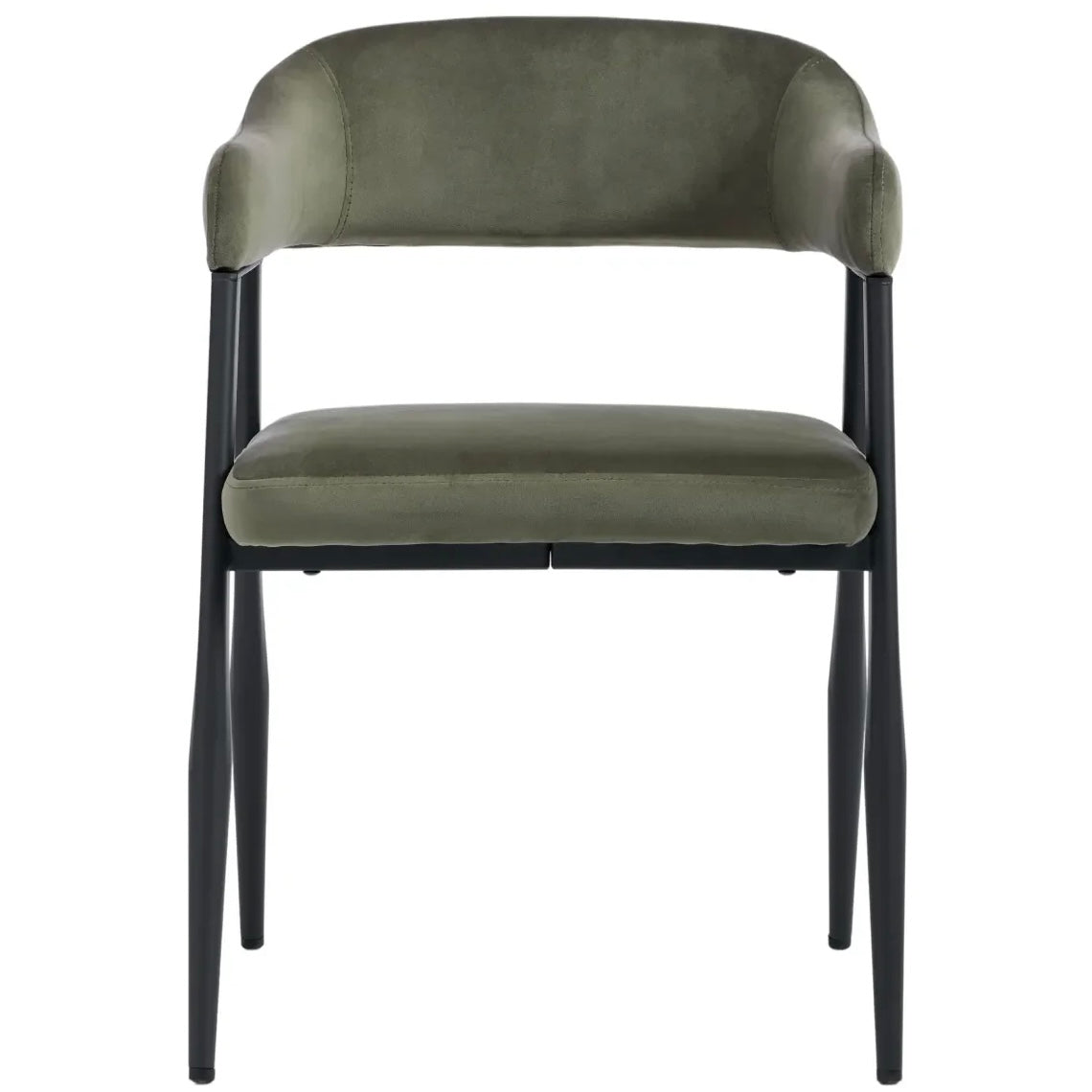 Chelsea Dining Chairs – Set of 2 | Olive Green