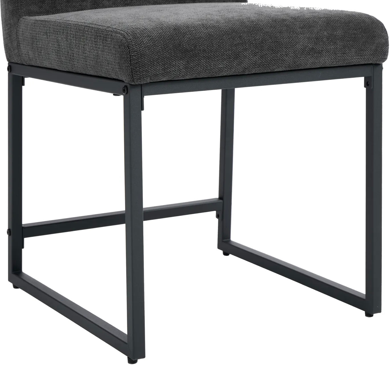 Bralan Dining Chairs – Set of 2 | Dark Grey