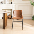 Ray Dining Chairs – Set of 4 | Brown