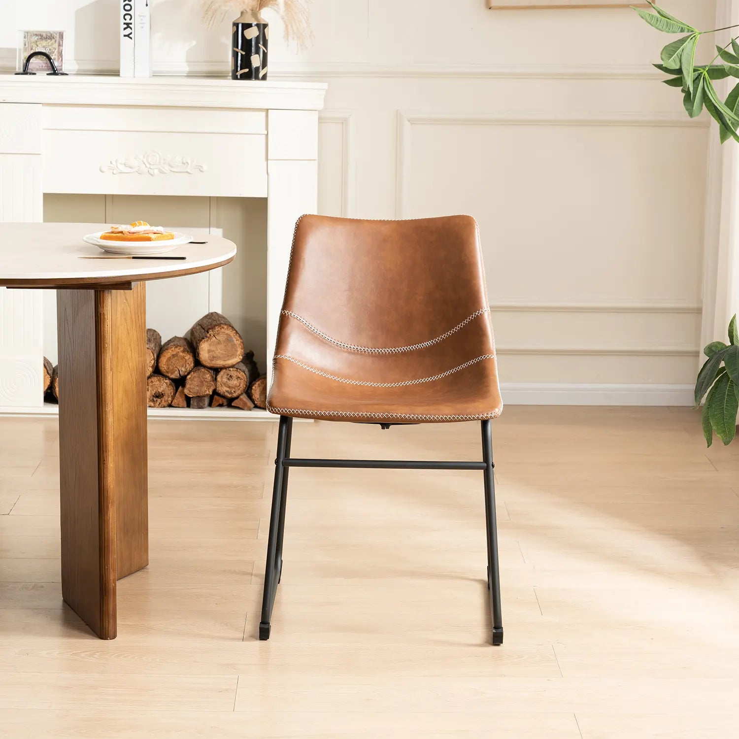 Ray Dining Chairs – Set of 4 | Brown