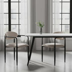 Liam Dining Chairs – Set of 2 | Champagne