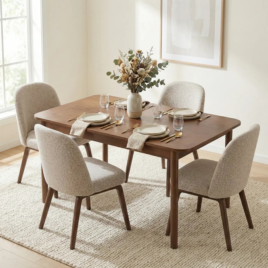 Wexley Dining Table –  Rectangle | Walnut