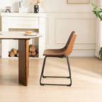 Ray Dining Chairs – Set of 4 | Brown