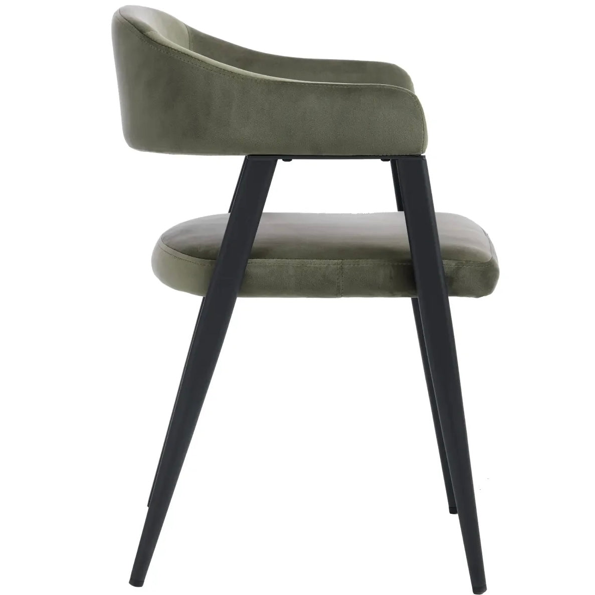 Chelsea Dining Chairs – Set of 2 | Olive Green