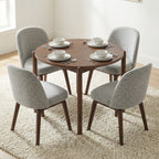 Hearthwood Dining Chairs – Set of 2 | Light Grey