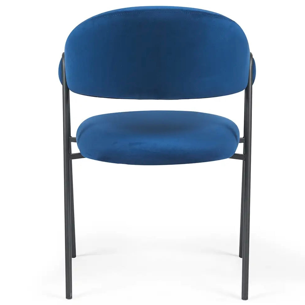 Noah Dining Chairs – Set of 2 | Navy