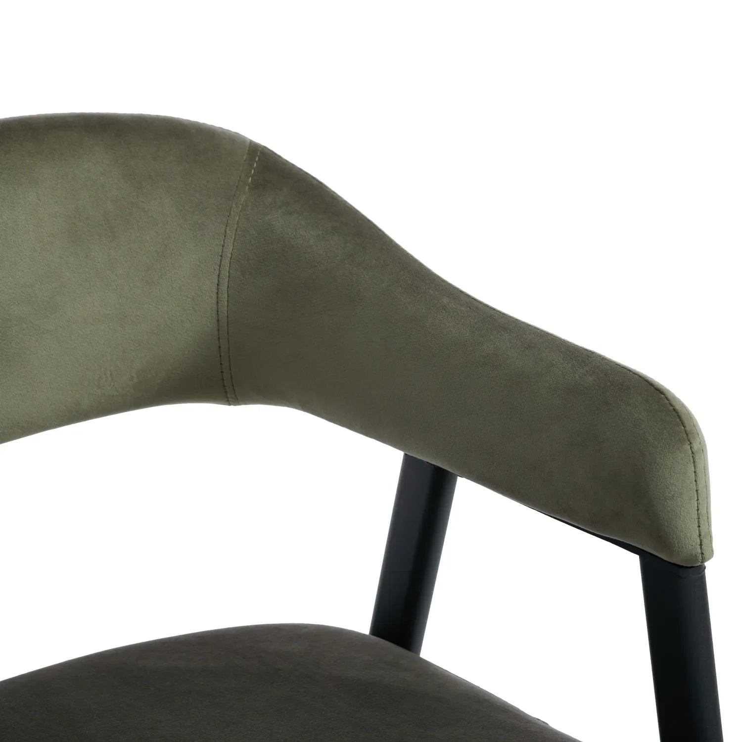 Chelsea Dining Chairs – Set of 2 | Olive Green