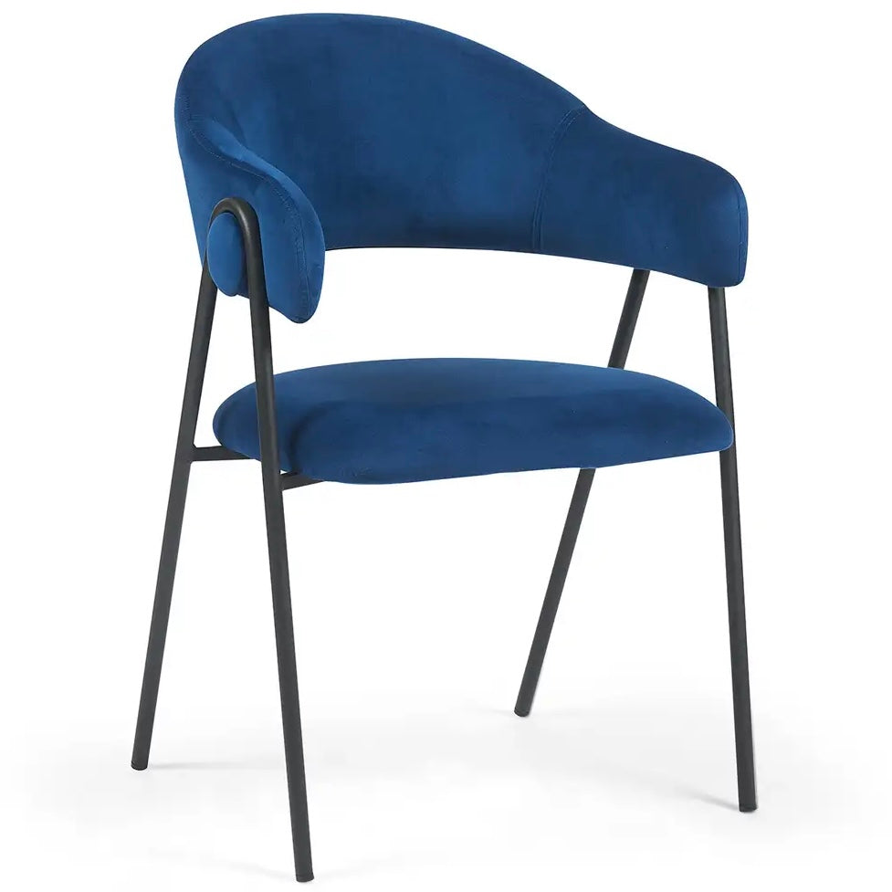 Noah Dining Chairs – Set of 2 | Navy