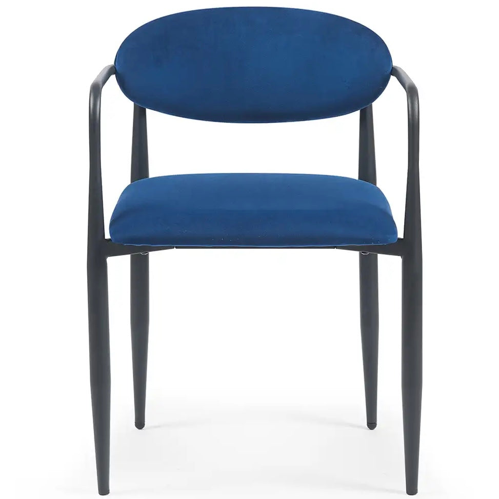 Liam Dining Chairs – Set of 2 | Navy