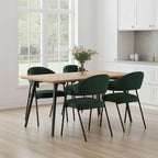 Noah Dining Chairs – Set of 2 | Emerald