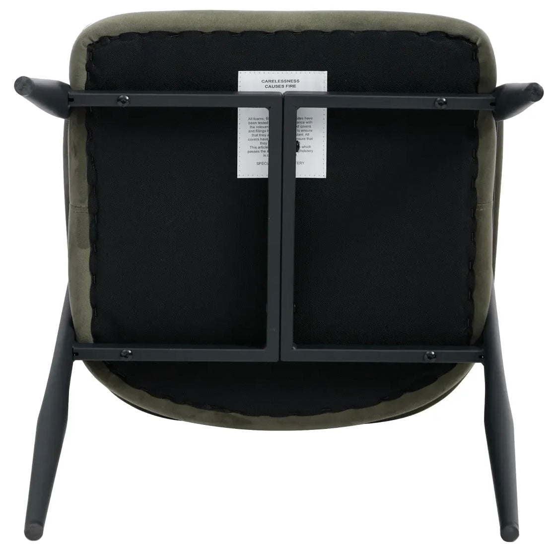 Chelsea Dining Chairs – Set of 2 | Olive Green