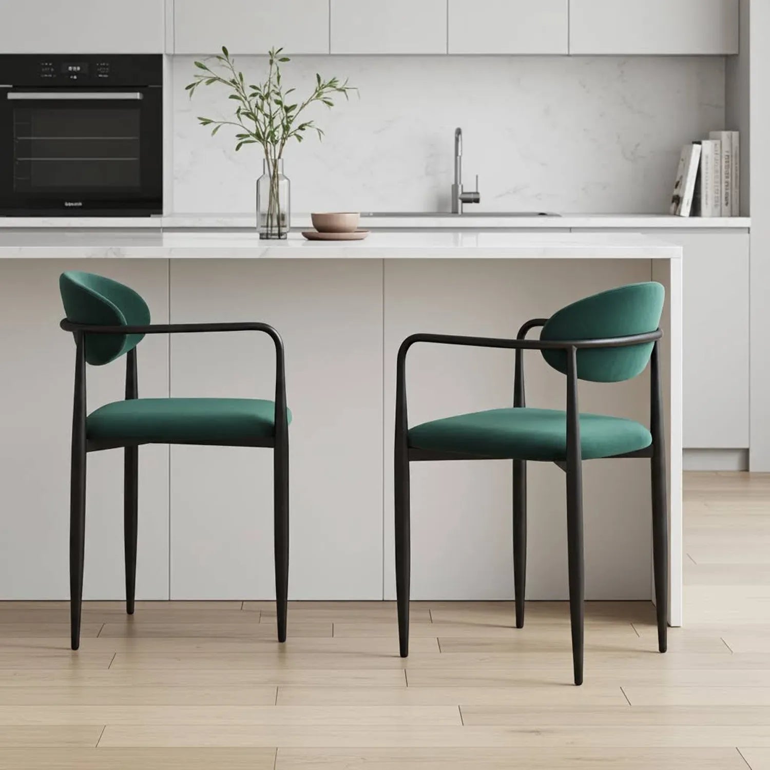 Liam Dining Chairs – Set of 2 | Emerald