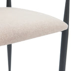 Liam Dining Chairs – Set of 2 | Champagne