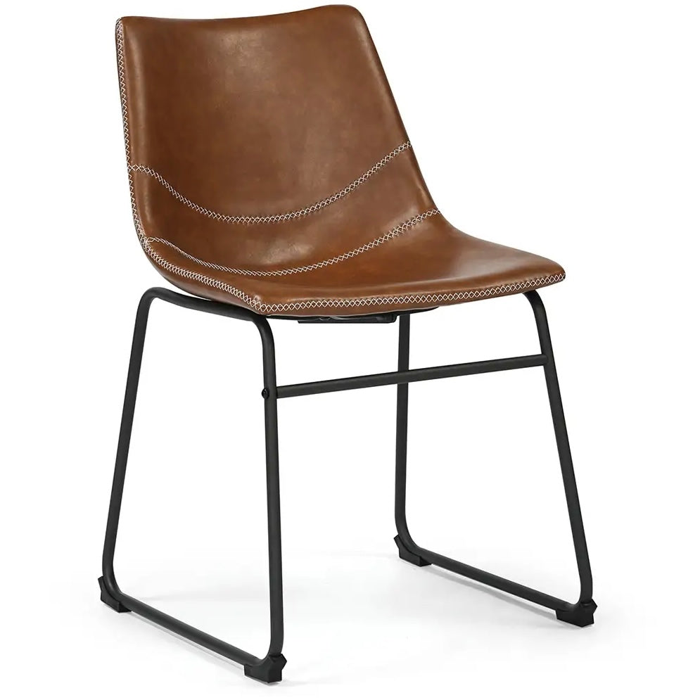 Ray Dining Chairs – Set of 4 | Brown