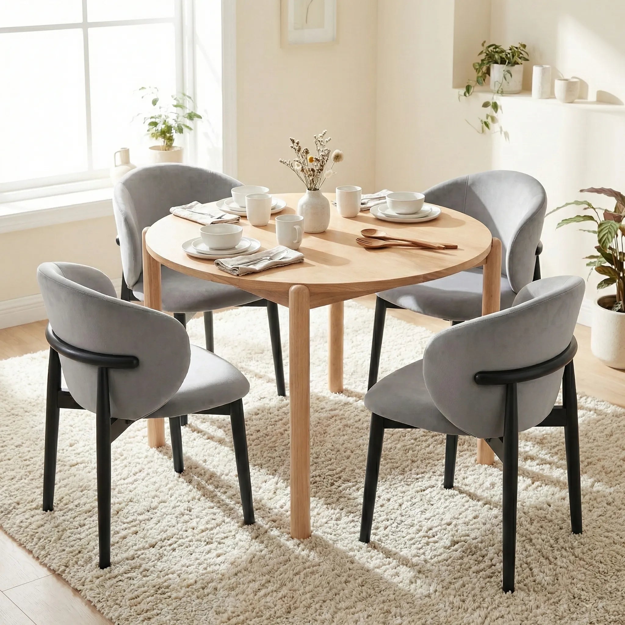 Clifton Dining Chair – Grey