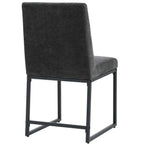 Bralan Dining Chairs – Set of 2 | Dark Grey