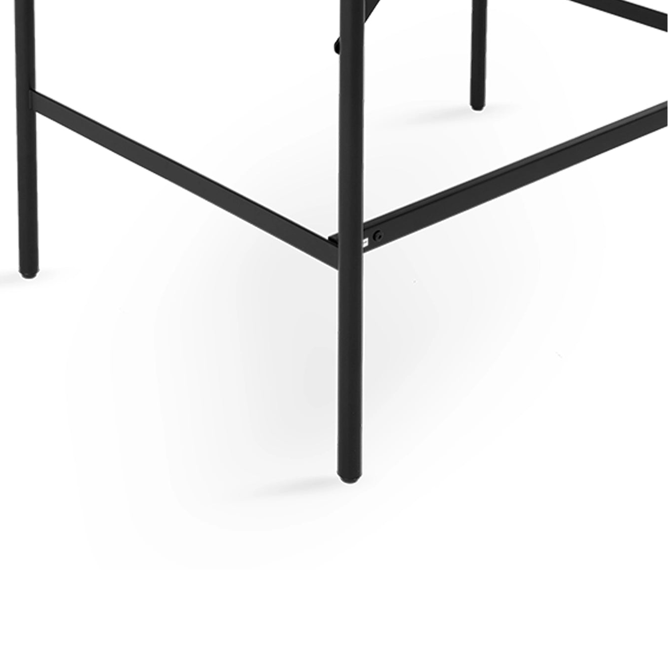 Alder Dressing Table & Mirror – One Drawer | Walnut