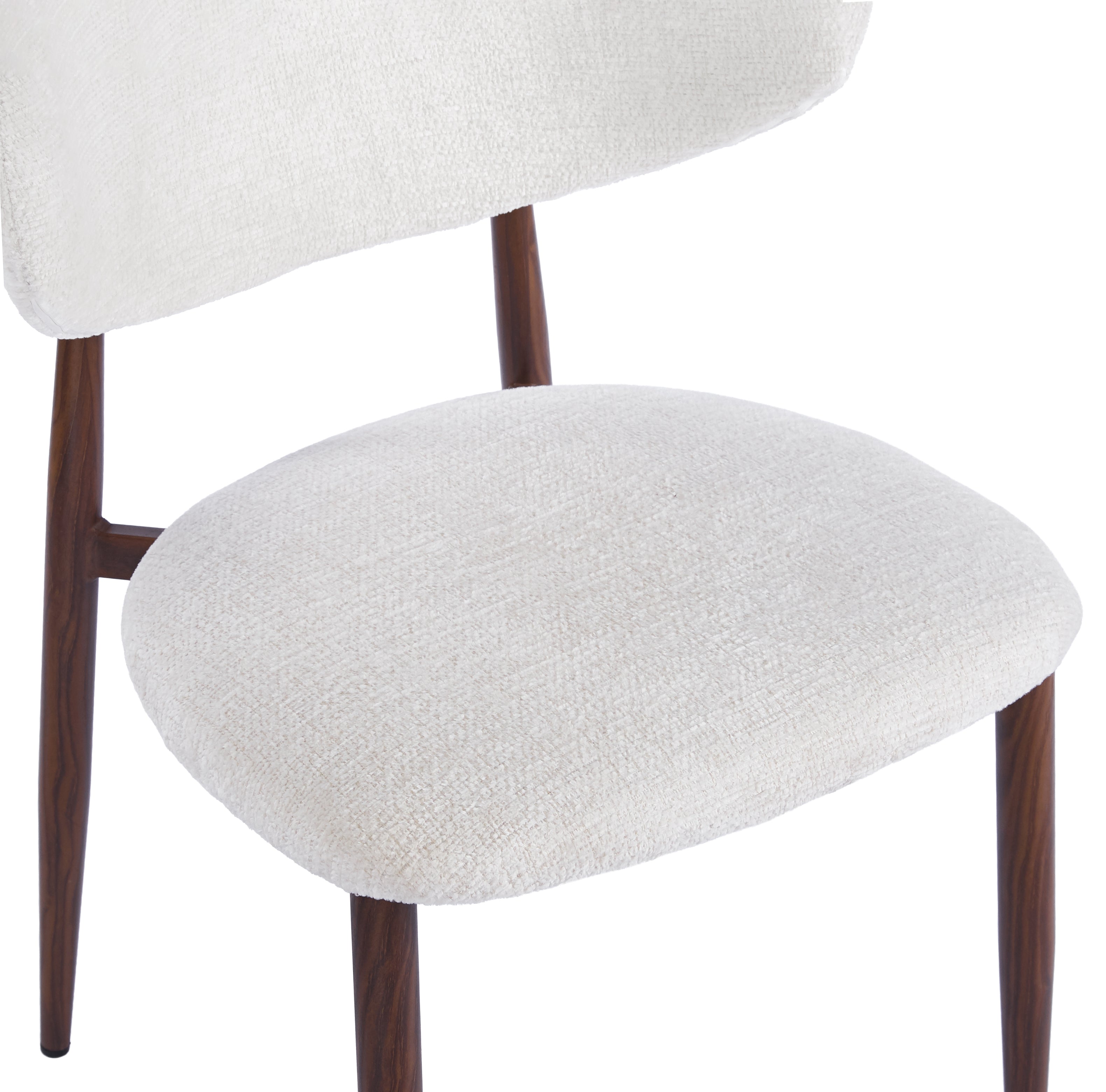 Almos Dining Chairs – Set of 4 | White
