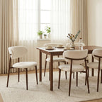 Almos Dining Chairs – Set of 4 | White