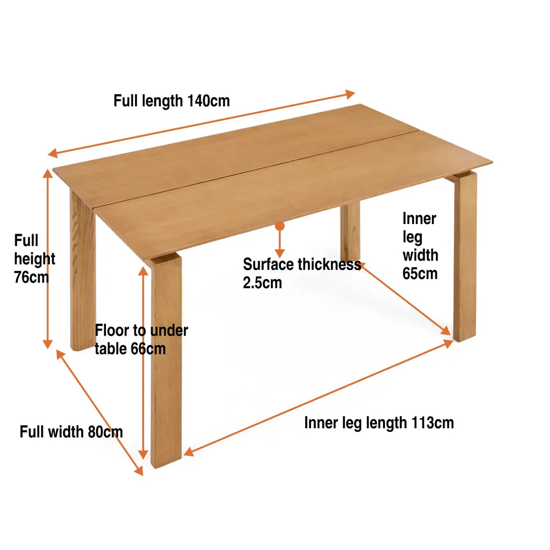 Astor Dining Table – Rectangle | Natural Oak