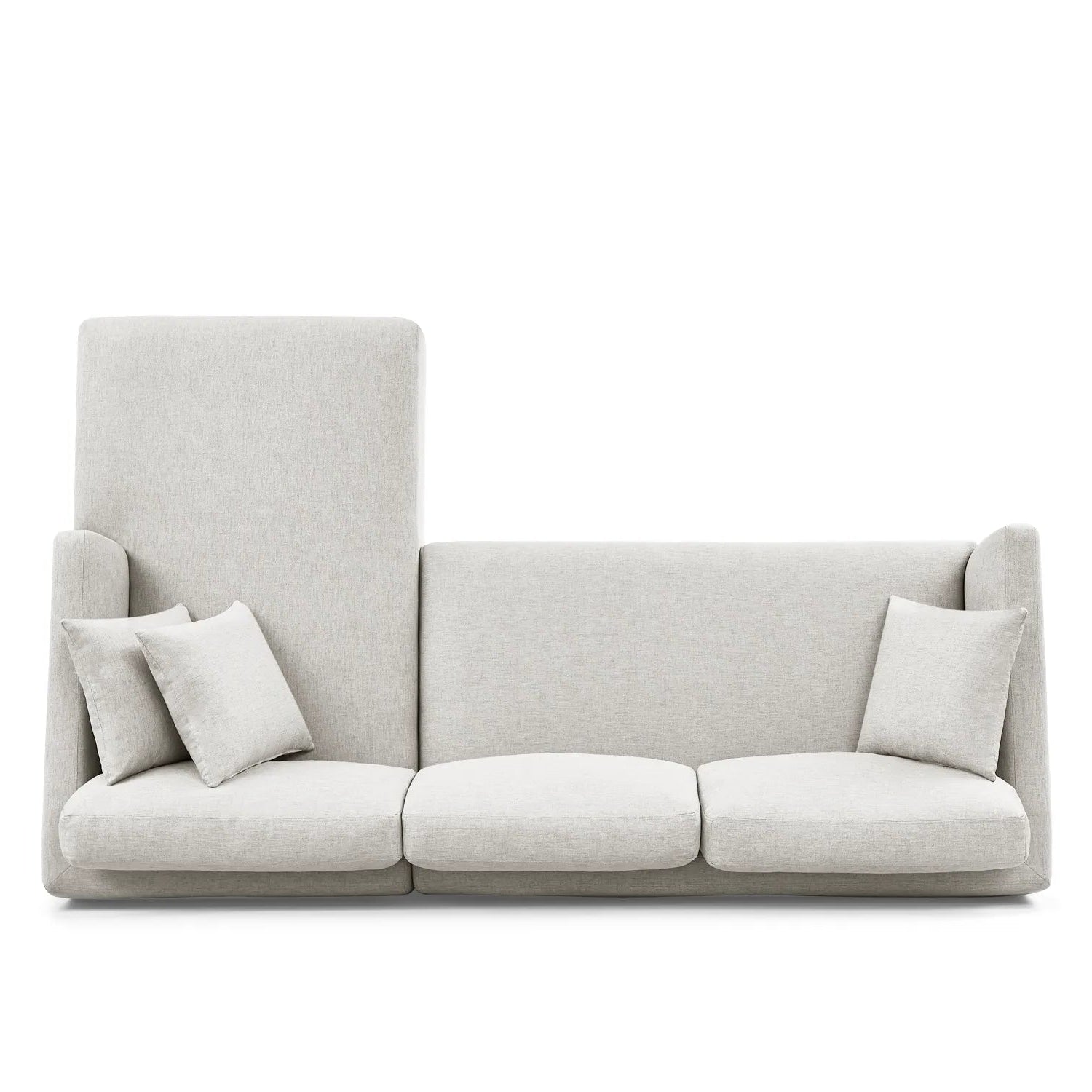 Barry Right Corner Sofa – 3 Seater | Taupe Grey