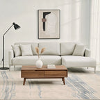 Barry Right Corner Sofa – 3 Seater | Taupe Grey