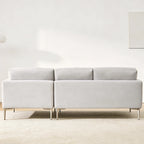Barry Right Corner Sofa – 3 Seater | Taupe Grey