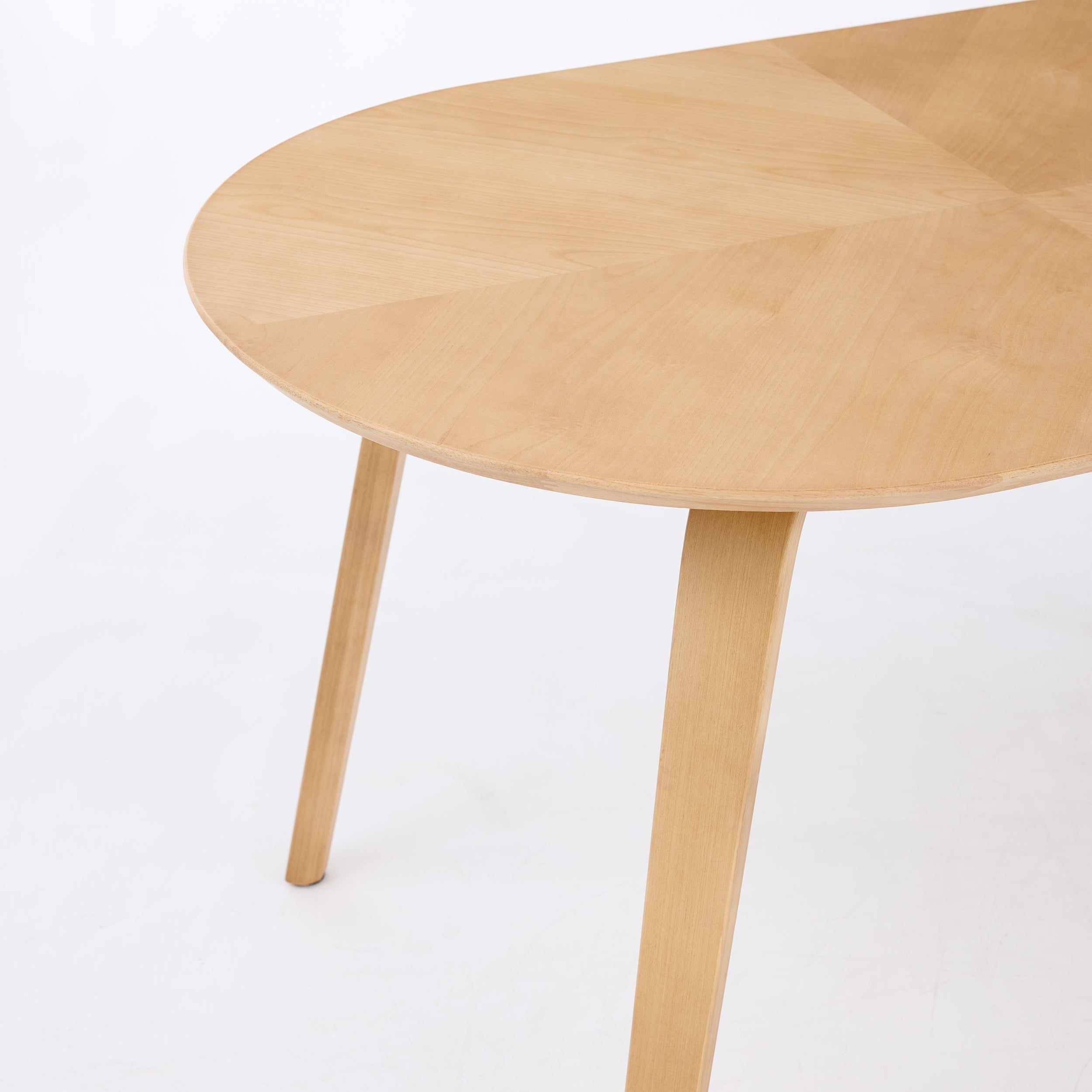 Birchstone Dining Table – Round Edge | Natural Oak