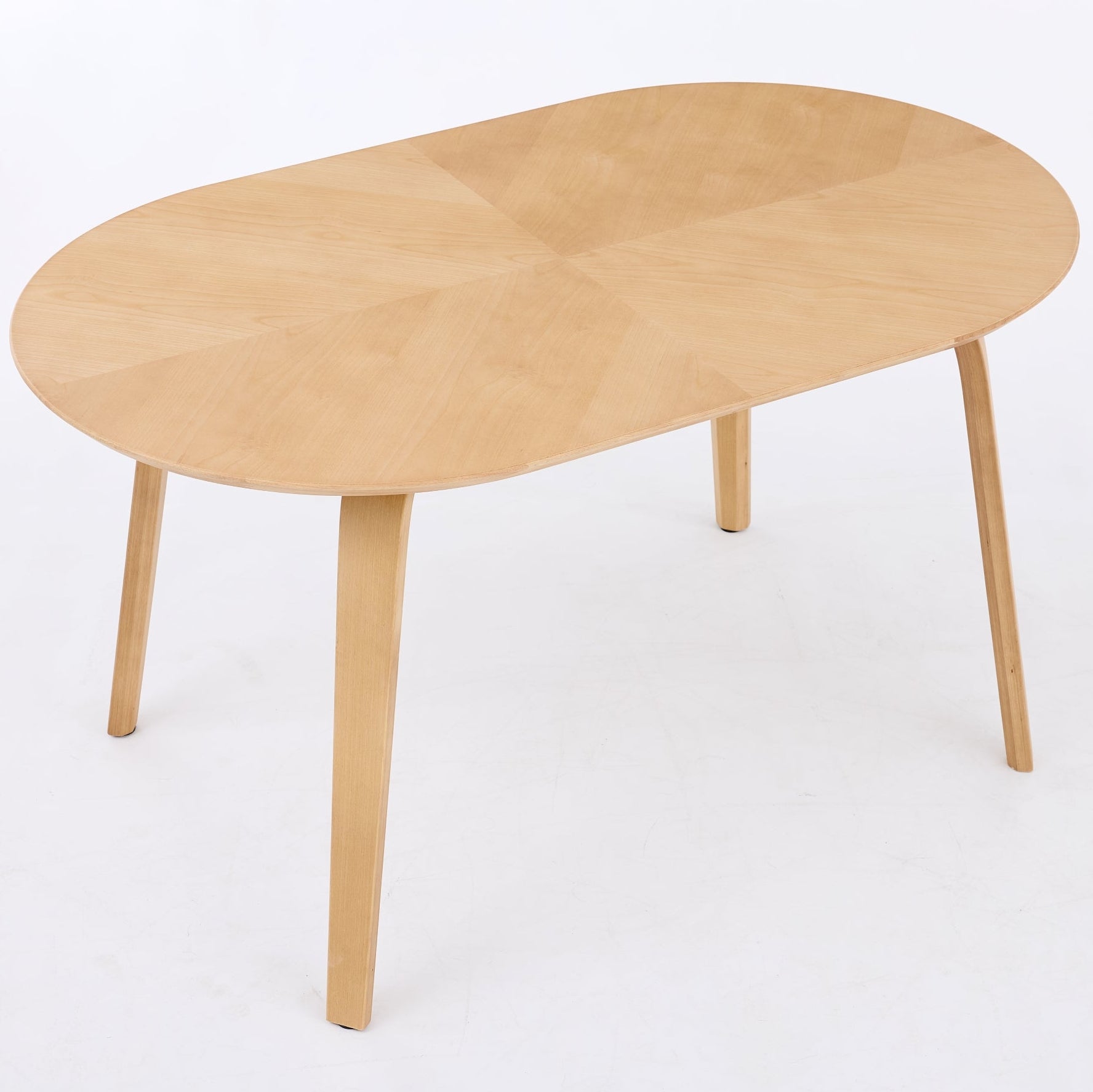 Birchstone Dining Table – Round Edge | Natural Oak