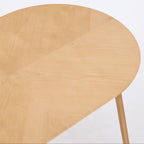 Birchstone Dining Table – Round Edge | Natural Oak