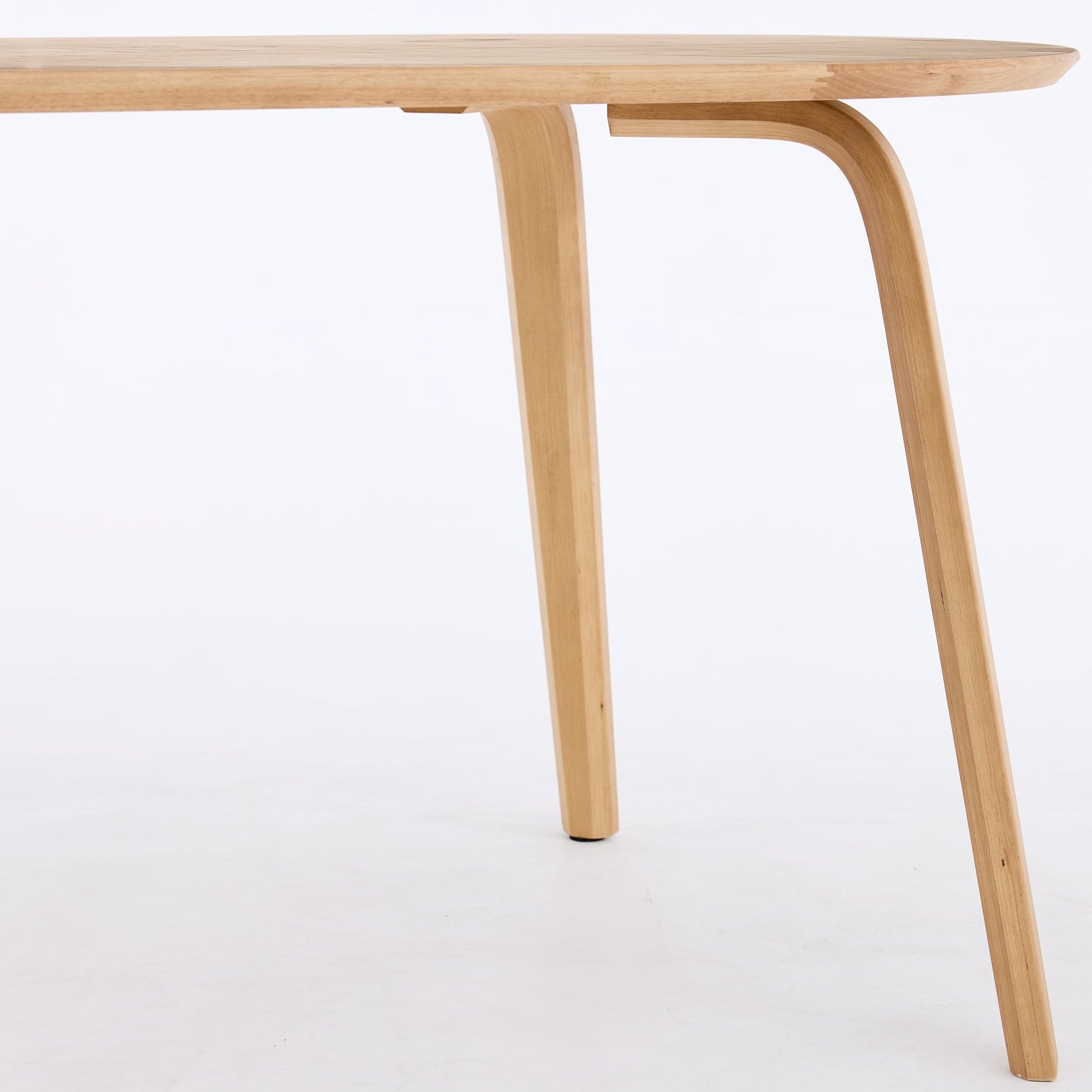 Birchstone Dining Table – Round Edge | Natural Oak