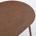 Birchstone Dining Table – Round Edge | Walnut