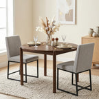 Bralan Dining Chairs – Set of 2 | Light Grey