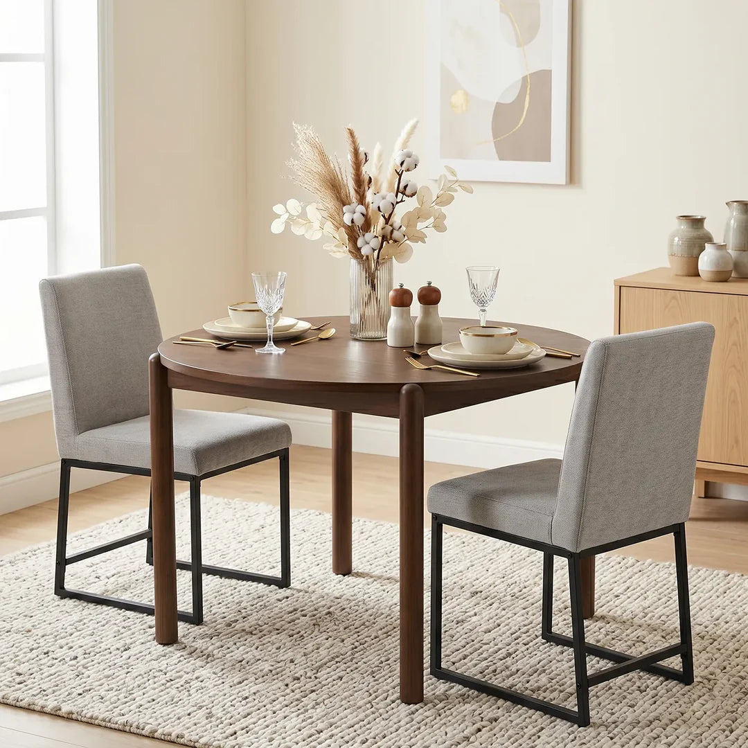 Bralan Dining Chairs – Set of 2 | Light Grey