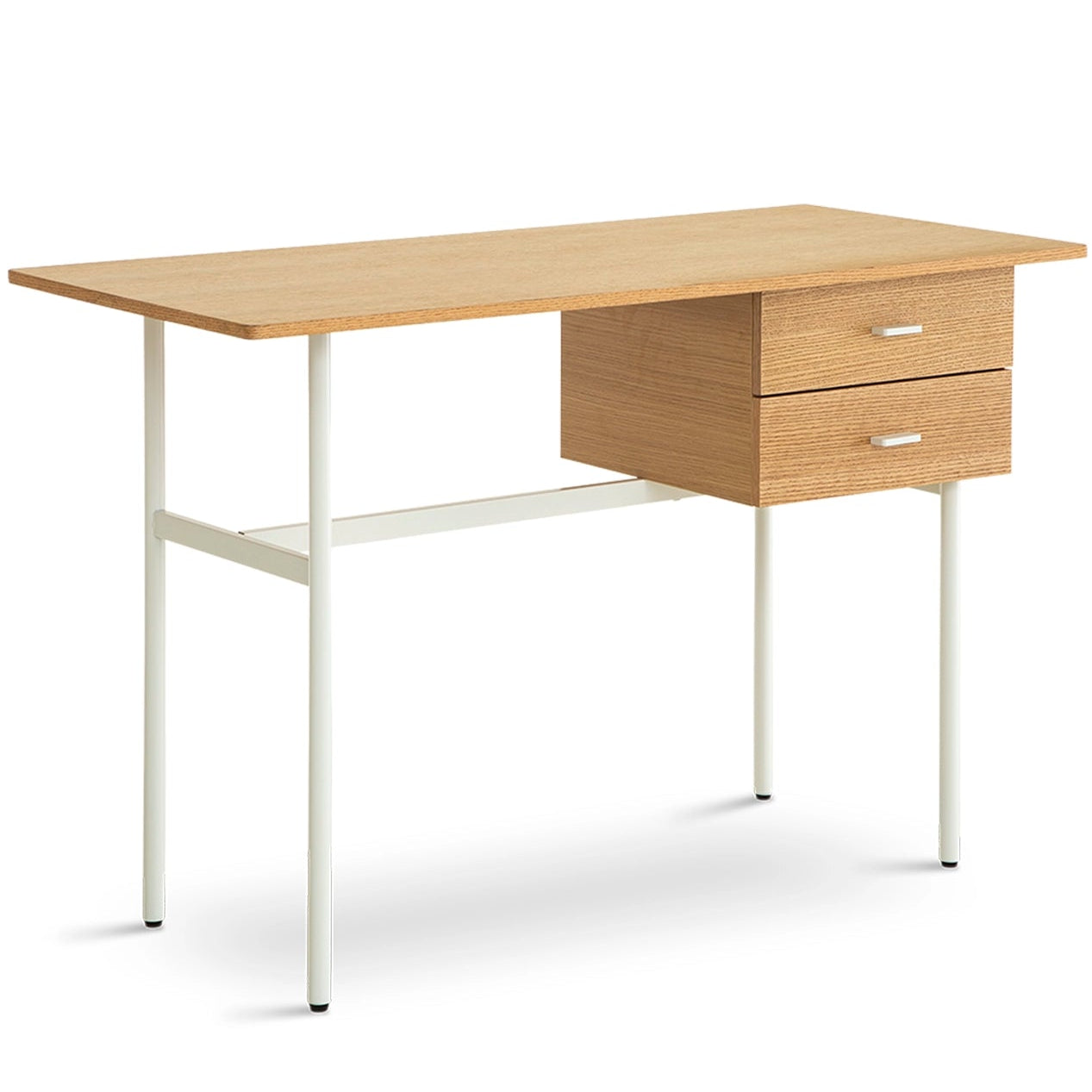 Canyon Dressing Table & Mirror – Two Drawer | Natural Oak