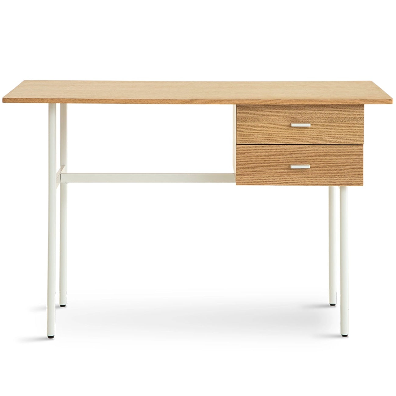 Canyon Dressing Table & Mirror – Two Drawer | Natural Oak