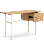 Canyon Dressing Table & Mirror – Two Drawer | Natural Oak