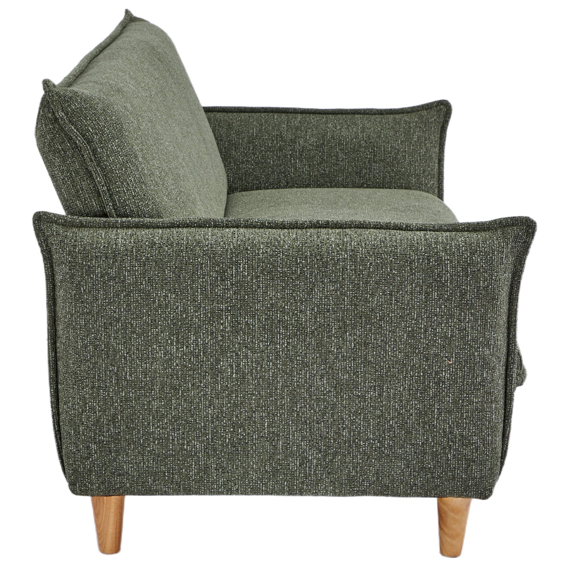 Clicto Sofa Bed (Storage) – 3 Seater | Olive Green