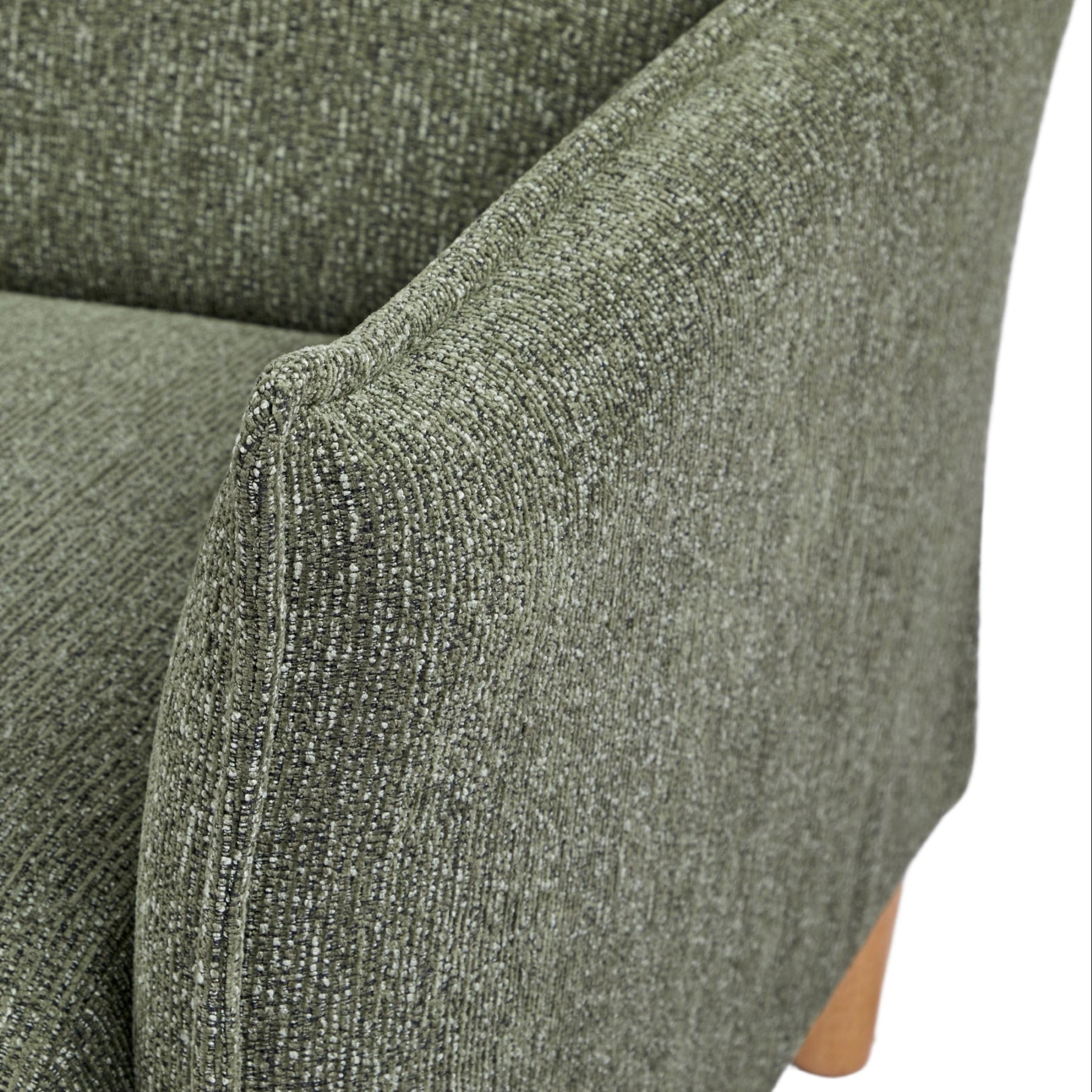 Clicto Sofa Bed (Storage) – 3 Seater | Olive Green