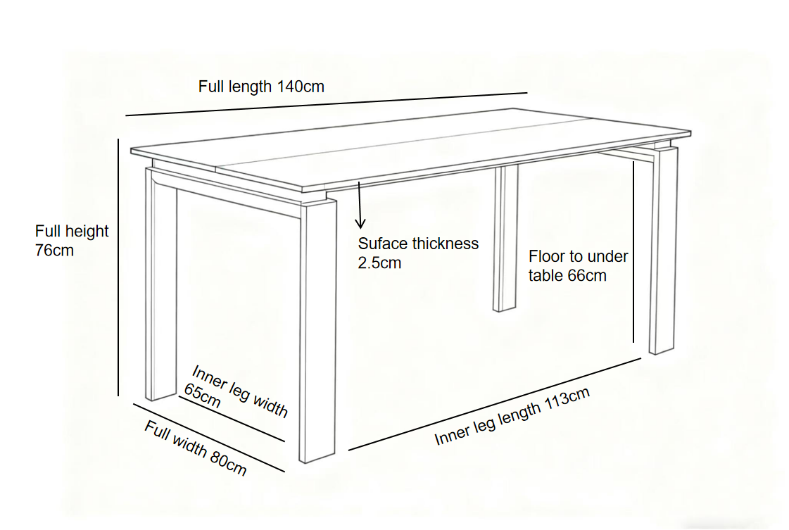Astor Dining Table – Rectangle | Walnut