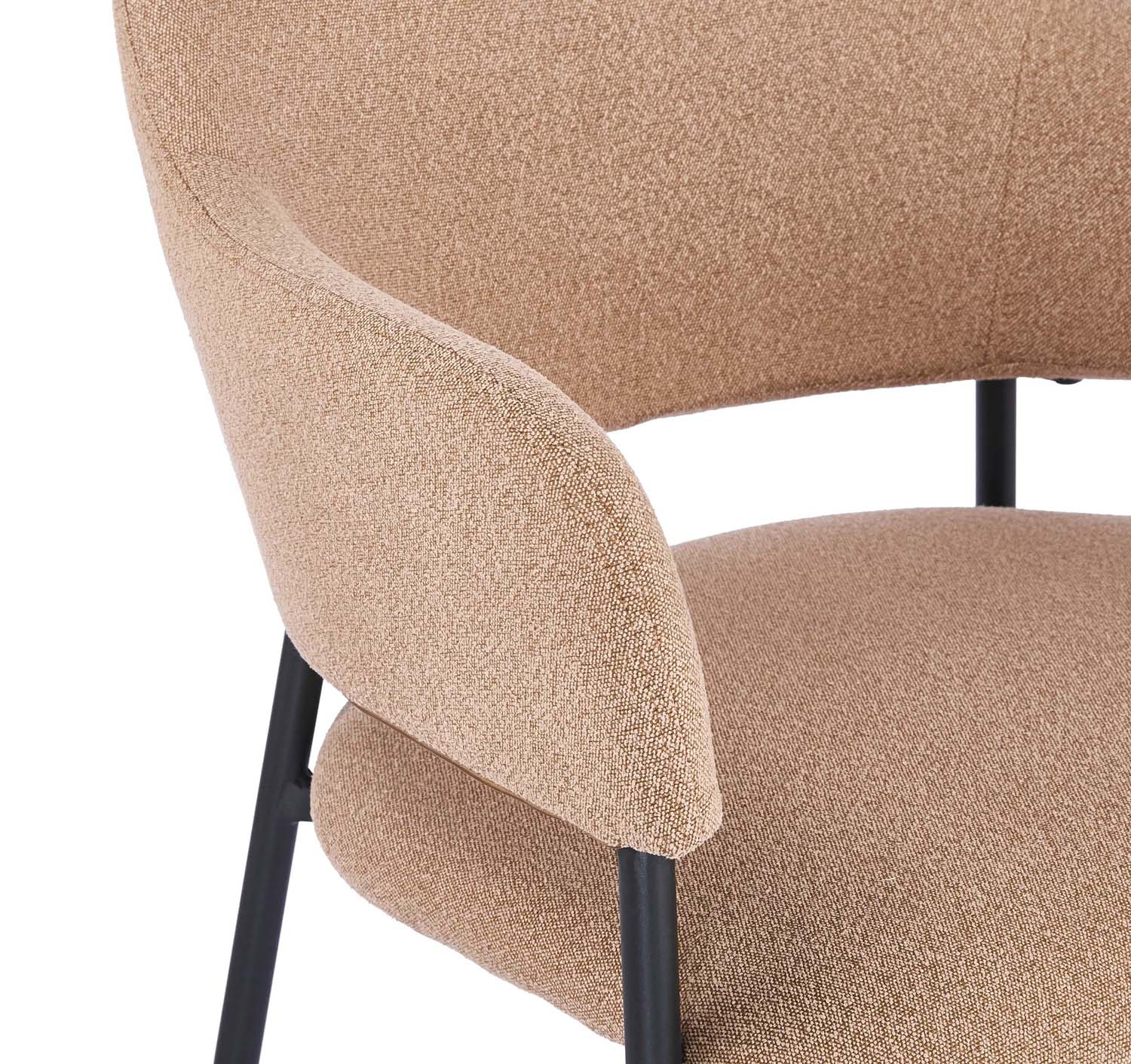 Candice Dining Chairs – Set of 2 | Muted Pumpkin
