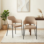 Candice Dining Chairs – Set of 2 | Muted Pumpkin