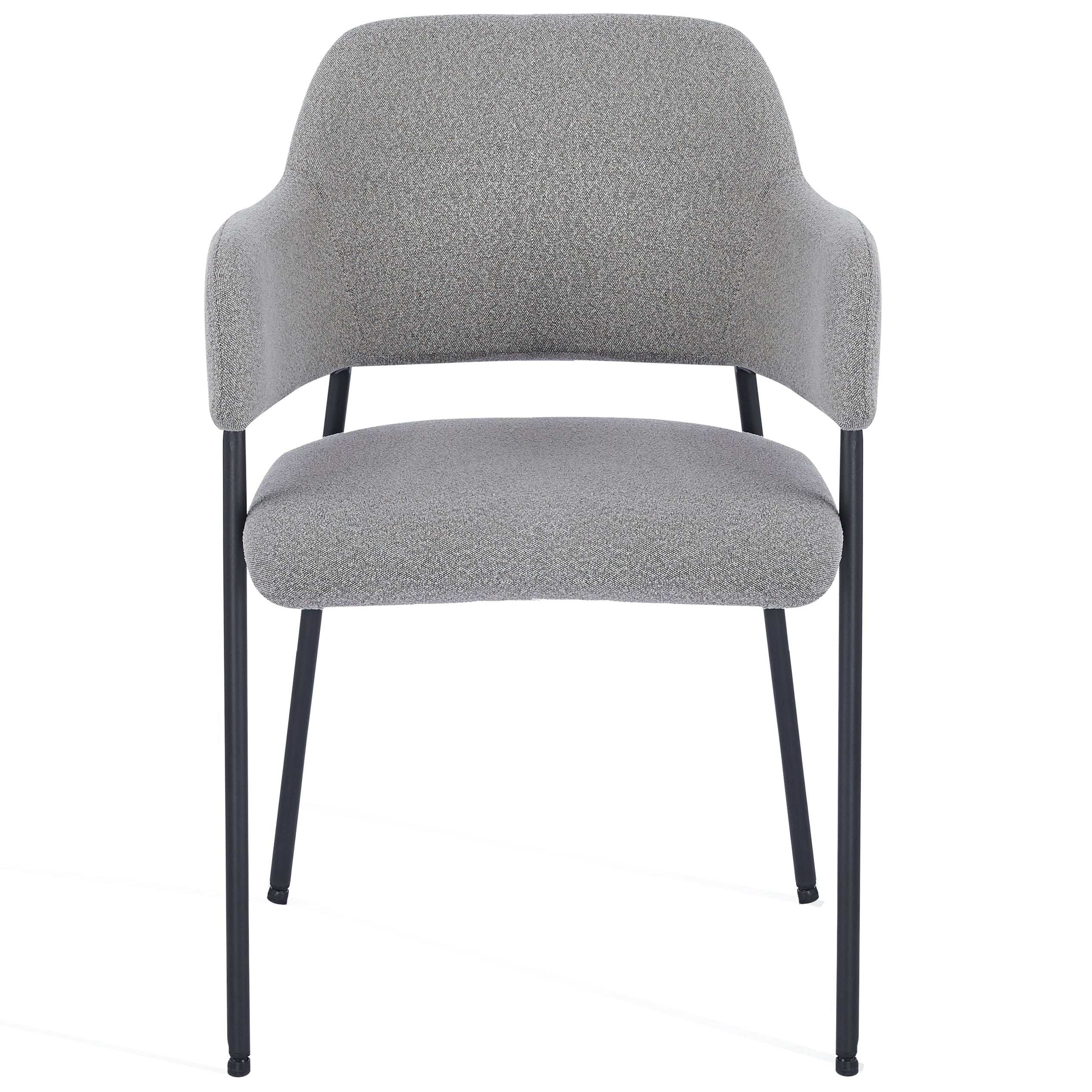 Candice Dining Chairs – Set of 2 | Dark Grey