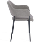Candice Dining Chairs – Set of 2 | Dark Grey