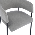Candice Dining Chairs – Set of 2 | Dark Grey