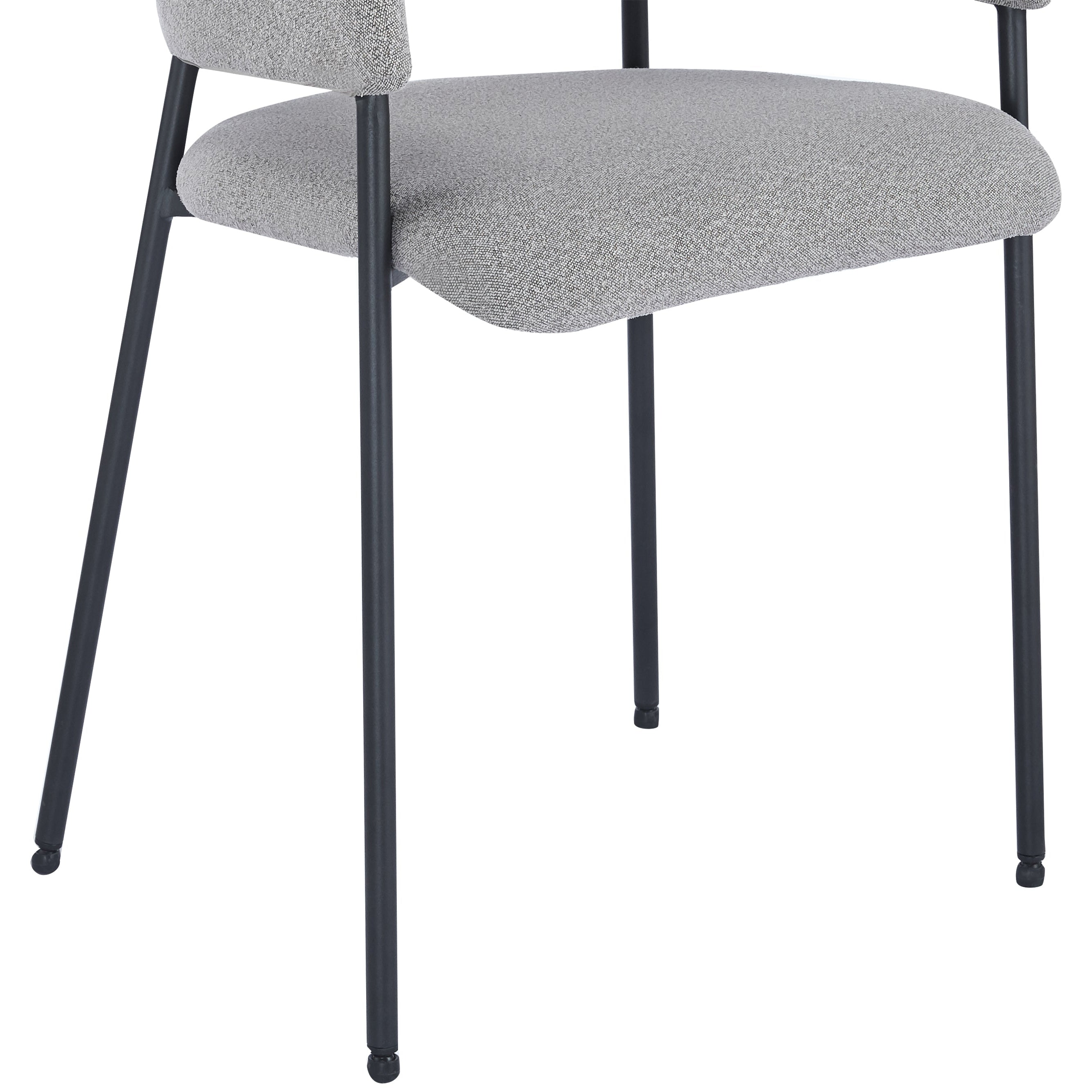 Candice Dining Chairs – Set of 2 | Dark Grey