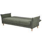 Clicto Sofa Bed (Storage) – 3 Seater | Olive Green