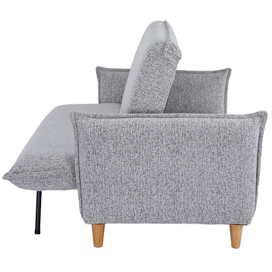 Clicto Sofa Bed (Storage) – 3 Seater | Grey