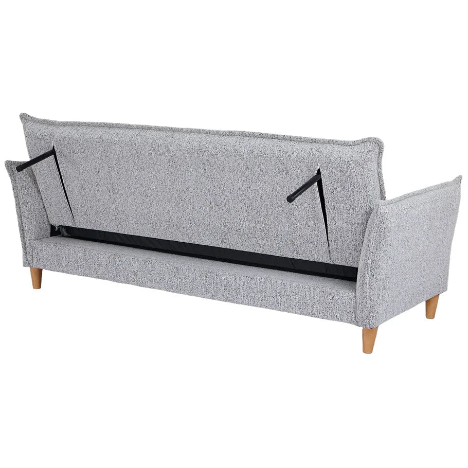 Clicto Sofa Bed (Storage) – 3 Seater | Grey