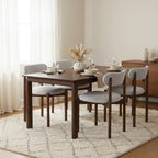 Elmora Dining Chairs – Set of 2 | Light Grey